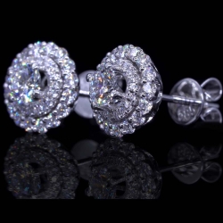 GIA Diamond Earrings (0.25ct each)