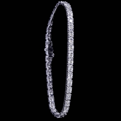 37 Single Grain Diamond Tennis Bracelet