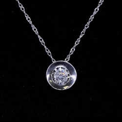 0.12ct Center Diamond Pendant