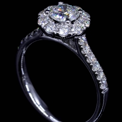 GIA 0.6ct Diamond Ring